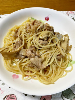 豚肉と舞茸の和風パスタ-レシピのメイン写真