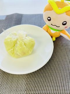 さつまいもとりんごの茶巾絞り-レシピのメイン写真