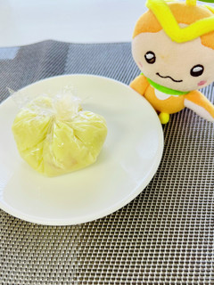 さつまいもとりんごの茶巾絞り-レシピのメイン写真