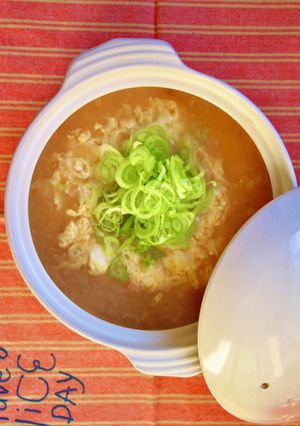 市販の鍋スープで鮭雑炊-レシピのメイン写真