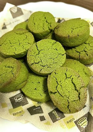 HMで？！材料３つで簡単！抹茶クッキー-レシピのメイン写真