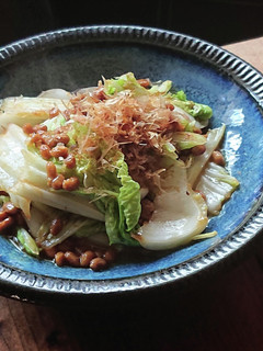 ご飯もお酒もイケちゃう★白菜の納豆炒め-レシピのメイン写真