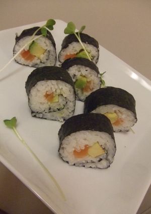 サーモンアボガドロール（SUSHI）-レシピのメイン写真