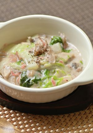 〈骨粗しょう症予防〉白菜のクリーム煮-レシピのメイン写真