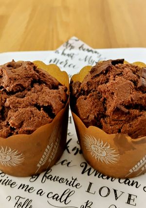 バレンタインに＊チョコマフィン-レシピのメイン写真
