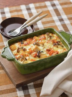 豆腐ときのこのキムチグラタン-レシピのメイン写真