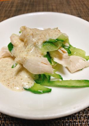 ささみのゴマだれかけ-レシピのメイン写真