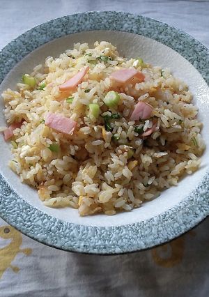 セロリとハムのチャーハン♪-レシピのメイン写真
