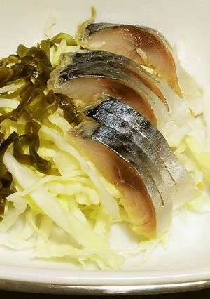 昆布〆さばサラダ-レシピのメイン写真