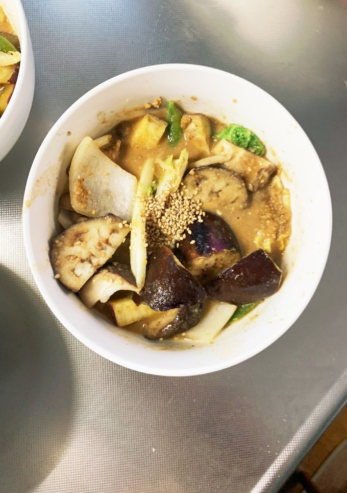 根菜茄子きな粉コク旨甘辛野菜炒め風-レシピのメイン写真