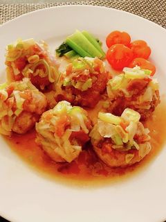 ネギ豚こま唐揚げ 〜ネギ梅ソース〜-レシピのメイン写真