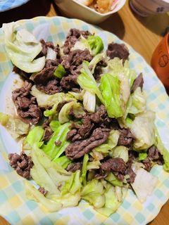 牛肉とキャベツだけの簡単味噌炒め-レシピのメイン写真