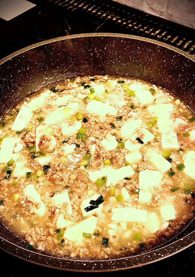 柚子胡椒がアクセント　白い和風麻婆豆腐-レシピのメイン写真