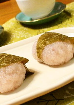 ひな祭りに☆レンジで簡単・桜もち-レシピのメイン写真