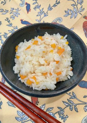 にんじんごはん-レシピのメイン写真