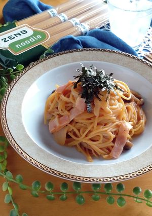 レンジ7分ZENBヌードル和風ナポリタン-レシピのメイン写真