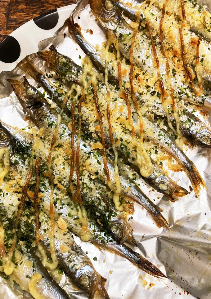 トースターで！ししゃもの青のりマヨ焼き-レシピのメイン写真