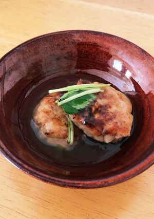 蓮根もちの餡掛け-レシピのメイン写真