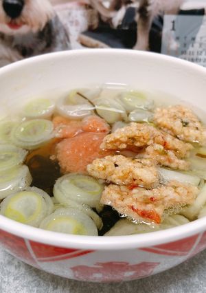簡単！塩昆布と明太子のお茶漬け-レシピのメイン写真