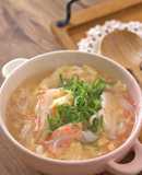 とろみつき！かに玉豆腐の中華風スープ