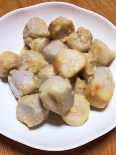 調味料はゆず味噌だけ!里芋を美味しく♪-レシピのメイン写真
