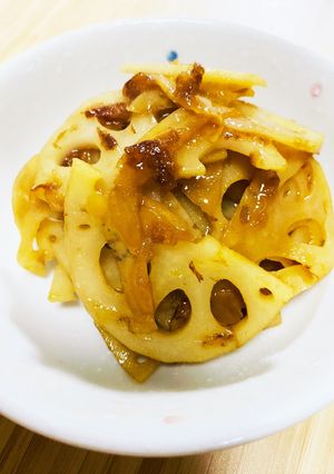 【母の味！】レンコンおかか和え-レシピのメイン写真