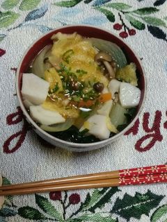 即席!栄養たっぷりの味噌汁-レシピのメイン写真