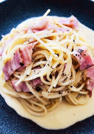 だれでもカルボナ〜ラ♡パスタ-レシピのメイン写真