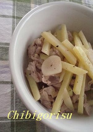 じゃが芋と豚肉の✿塩炒め-レシピのメイン写真