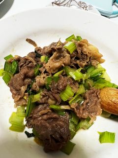 小松菜と牛肉炒め-レシピのメイン写真