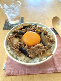 キムチ茄子牛丼-レシピのメイン写真