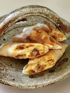 干し柿とクリームチーズの春巻き-レシピのメイン写真