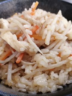 炊き込みご飯-レシピのメイン写真