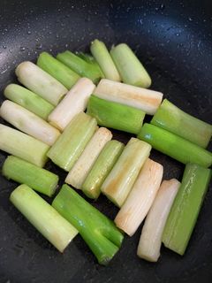 ねぎの胡麻油炒め-レシピのメイン写真