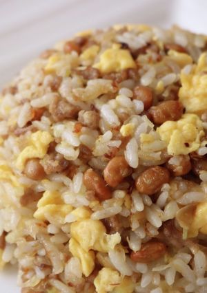 夏バテ知らずの元気もりもり納豆炒飯☆彡-レシピのメイン写真
