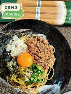 簡単手軽に台湾風まぜそば-レシピのメイン写真