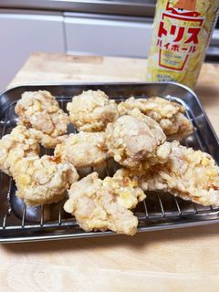 白つゆで絶品!かりかりさっくり☆唐揚げ-レシピのメイン写真