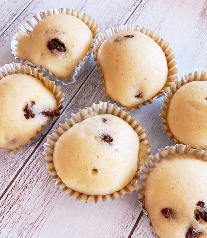 レーズン蒸しパン by yoshi☆27 【クックパッド】 簡単おいしい