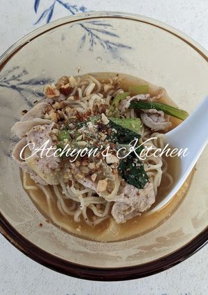 簡単！ナッツ胡麻味噌坦々麺風〜-レシピのメイン写真