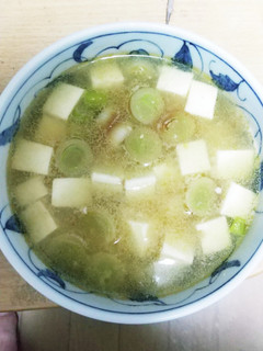 焼ねぎと豆腐の味噌汁-レシピのメイン写真