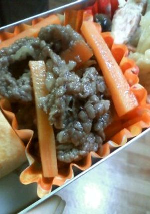 簡単でアレンジできる常備食★牛肉の甘辛煮-レシピのメイン写真