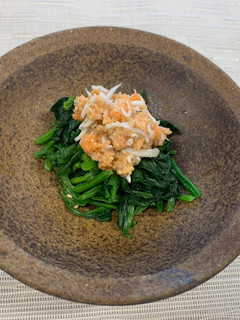 ほうれん草の紅おろし-レシピのメイン写真