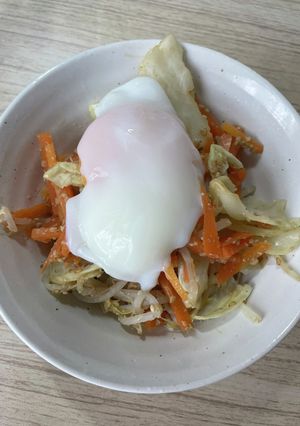 温玉ごまサラダ-レシピのメイン写真
