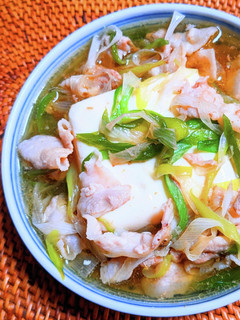 豚肉豆富-レシピのメイン写真