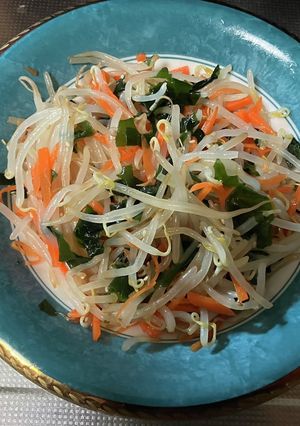 もやしとにんじんとワカメのサラダ-レシピのメイン写真