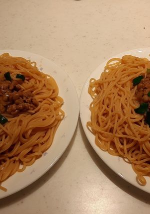 zenbヌードルで、ネギ納豆パスタ-レシピのメイン写真
