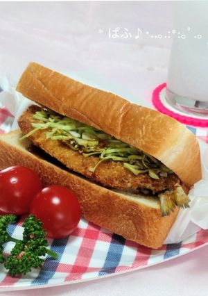いわしフライのお魚サンド! お弁当にも-レシピのメイン写真