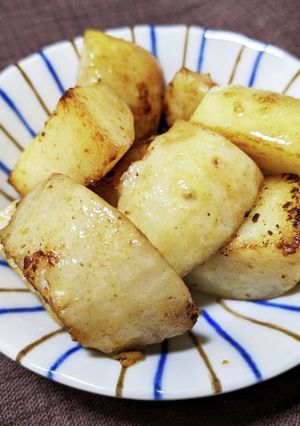 里芋のバター醤油炒め-レシピのメイン写真