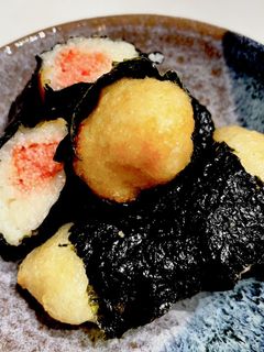 大和芋の明太磯辺揚げ-レシピのメイン写真