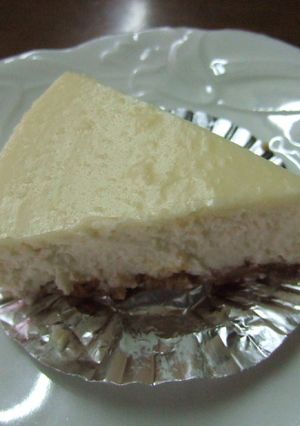 白いチーズケーキ-レシピのメイン写真